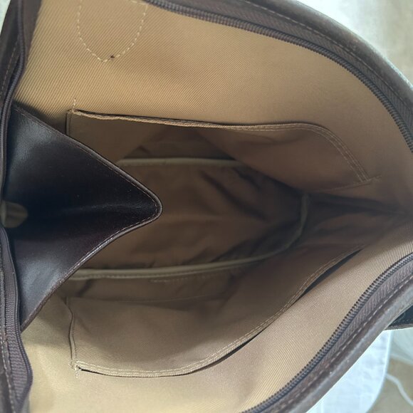 Vintage Longchamp Dark Brown Purse - Picture 9 of 14